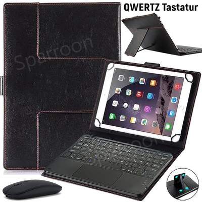 Touchpad Tastatur Hülle QWERTZ Für Lenovo Tab M10 HD FHD Plus P10 P11 PRO E10