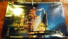 REPRODUCTION DECALS ONLY: REVELL SPACE SHUTTLE LAUNCH TOWER AND BOOSTER ROCKET