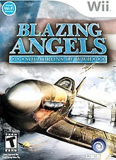 Blazing Angels Squadrons of WWII Nintendo Wii 2007 video game TEEN Ubisoft 