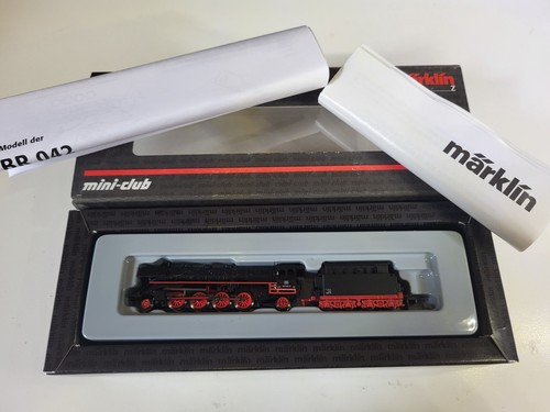 Spur Z Märklin 88272 Schlepptenderlok BR 042 095-0 DB LED Haftreifen OVP #BK_87 | Condition: Gebraucht