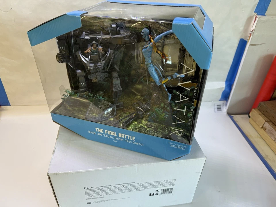 Mattel The Final Battle Avatar Jake Sully vs. Colonel Miles Quaritch Con Nuevo en caja Foto 3 de 4