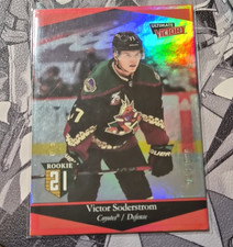 Upper Deck 2020-21 Extended Ultimate Victory Rookie Victor Soderstrom UV-41 Coy…