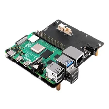 GeeekPi SATA HAT for Raspberry Pi 4B 2.5" HDD SSD Expansion USB3.0 Shield