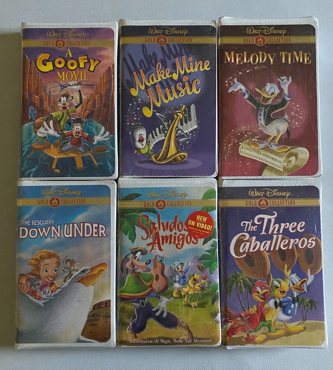 Lot of 6 Walt Disney Gold Collection VHS movies | eBay