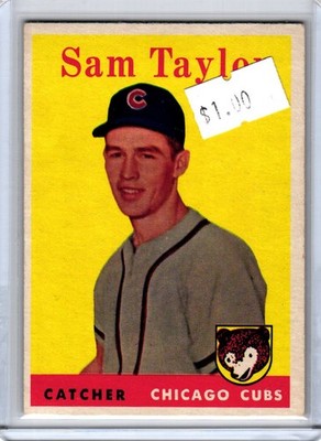 1958 Topps #281 Sam Taylor