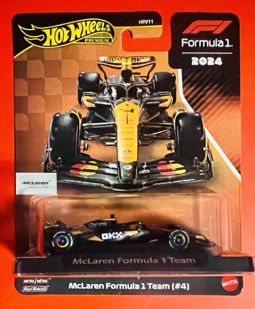 ホットウィール McLaren Formula 1 Team (#4) Hot Wheels Premium • Formula 1 • McLaren Formula 1 Team (#4