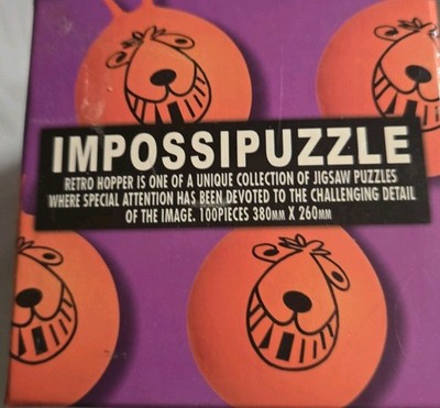 Impossipuzzle Retro Hopper 100 Teile Puzzle Komplett Top Zustand