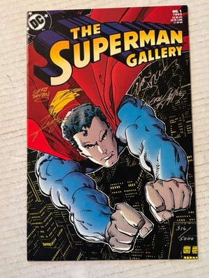 1993 DC The Superman Gallery #1 Comic Book /D818 Signed Neal Adams Perez Jurgens