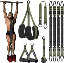 SERTT Pull Up Assistance Bands 300lbs, Adjustable Pull Up Bands with 4 Heavy Dut