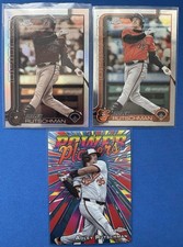 2025 Topps Chrome - Adley Rutschman Baseball Care Lot Of (3) Sepia/Base/PPlayers