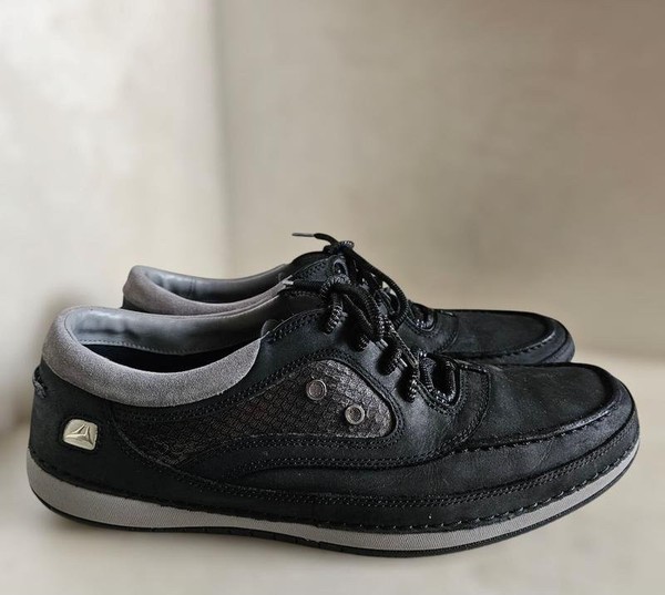 Men Clarks Loafers Black 43