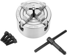 K72-100 Lathe Independent Chuck 4 Inch Manual Chuck 4 Jaw 3500 r/min (K72-100)