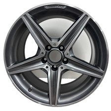 MERCEDES 18” C CLASS DIAMOND CUT ALLOY WHEEL AMG REAR A2054011200