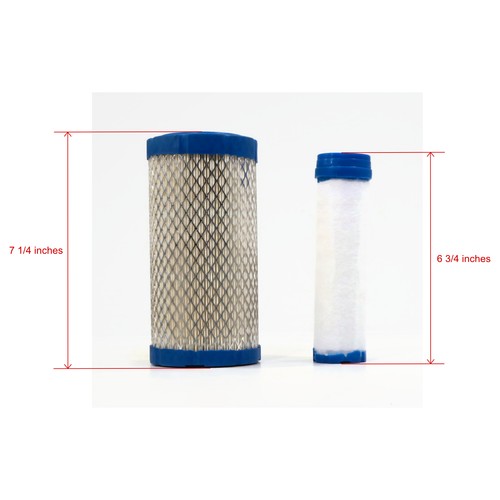 Air Filter Kit for Toro 108-3811, 1083811, 93-2195, 932195 Outer Filter Assembly - Picture 2 of 9
