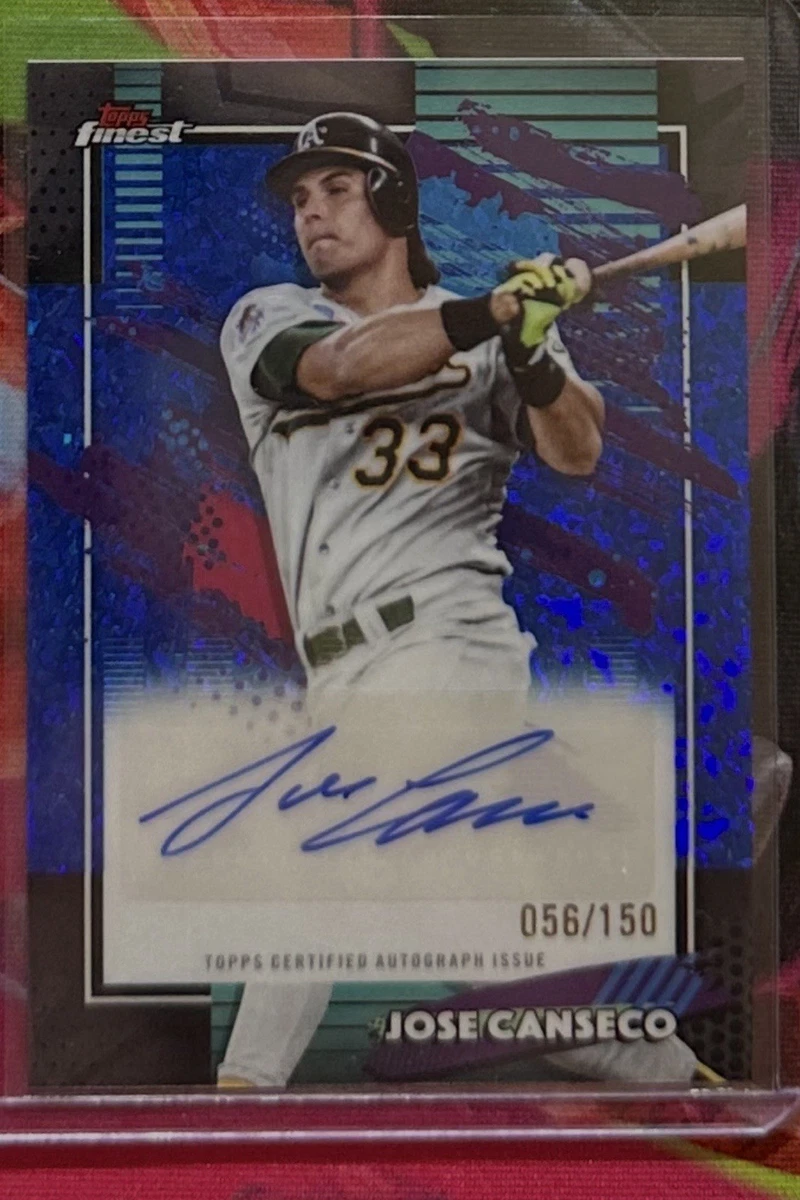 Topps Jose Canseco Baseball Serial Numbered Sports Trading Cards