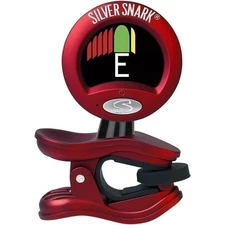 Rechargeable Snark Guitar Instrument Tuner Red Silver Guitar Clip On All...