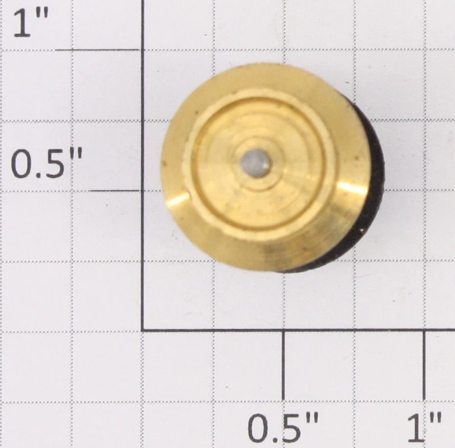 Juego de ruedas de latón y plástico acoplador de enlace American Flyer XA9987G S - corto (50) Foto 3 de 3