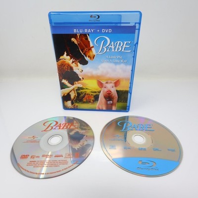 Babe Blu-ray + DVD 2012 Widescreen James Cromwell George Miller Family Tested