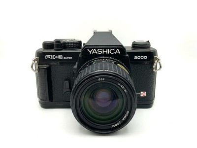 Yashica FX-3 Super 2000 + Sigma 80-200mm f/4,5-5,6 Kit Set Analog SLR 35mm