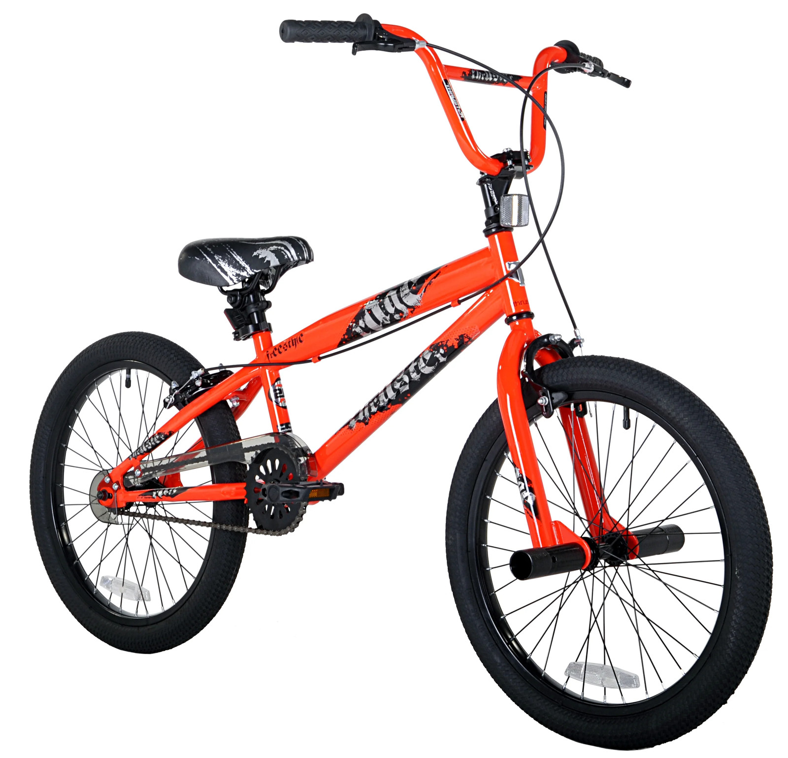20" Kent Rage BMX Bicycle, Fits Riders 4'2" - 5', Orange, Ch