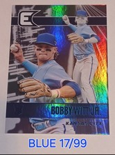 2022 Panini Chronicles - Essentials Bobby Witt Jr. #14 (RC) BLUE 17/99