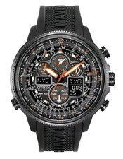 Citizen Mens Promaster Navihawk A-T Eco-Drive Pilot Chronograph Watch JY8035-04E