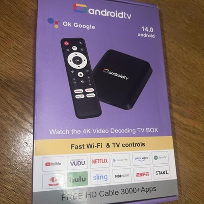 Android 14.0 H96 MAX TV Box 4K HD Output 2.4G/5G Dual WiFi BT4. D