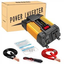 Car Power Inverter 4000W with LED Display and Overload Protection Features