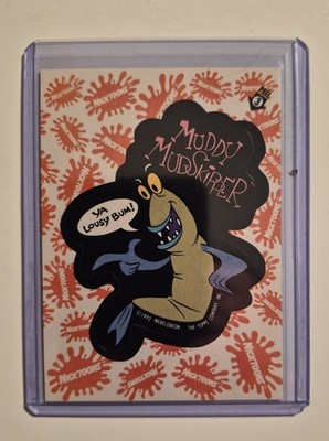 1993 Topps Nickelodeon Nicktoons Sticker Muddy Mudskipper