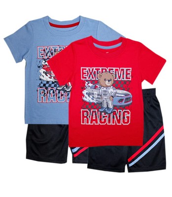 Jersey Top Bear Extreme Racing Screen Athletic Shorts