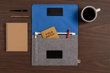 Handmade Felt Case for iPad mini/10/Air/Pro, 11" 12.9" 13" Tablet Cover Sleeve