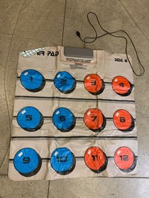 Nintendo Bundle UNTESTED NES Games Power Pad Zapper Light Gun Four Score