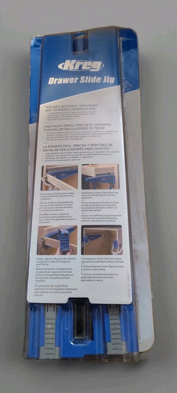 Kreg KHI-Slide Drawer Slide Jig - Drawer Slide Jig Kit 