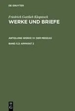 Werke und Briefe Apparat 2 | Klopstock | Deut...