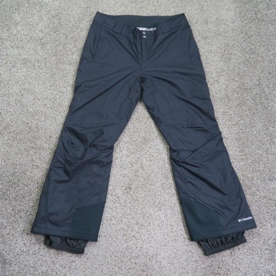 Columbia Pants Mens XL Black Omni Tech Heat Ski Snow Waterproof Bugaboo 38x31