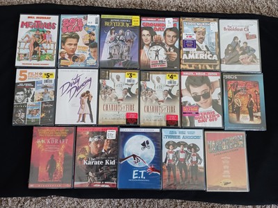 80s & 90s Lot of 10 DVD Movies, Action, Comedy, Classics Free Shipping  (D4)