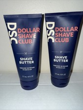 Dollar Shave Club Post Shave Butter, Sensitive Skin 6FL OZ Each Lot Of Two NEW