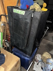 Zazzy Complete Grow Tent Kit Black Oxford Fabric LED Light Reflective Interior