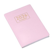 Daily Planner Notebook, 4.2 x 3.1" 2026 to Do List Notebook, Star Pink