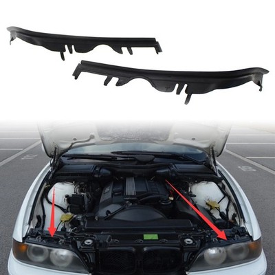 2pcs Upper Headlight Gaskets For BMW 5 Series E39 525i 528i M5 ABS Plastic