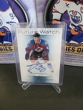 2012-13 Sp Authentic Future Watch Auto /999 Tyson Barrie #215 Colorado Avalanche