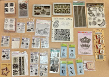 Clear Acrylic and Rubber Stamps Lot of 31 Total- NEW UNOPENED PKGS