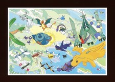 Pokemon Air Ecology Encyclopedia Postal 2025 Pokemon Center Japón Original