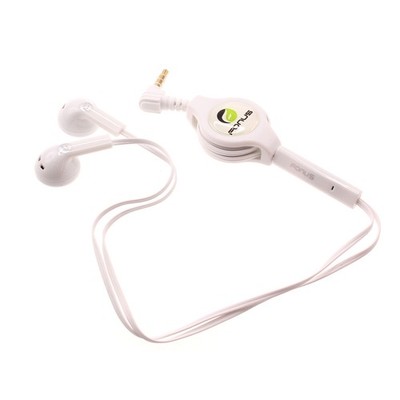 Retractable Earphones Headphones Hands-free Headset Handsfree for Tablets