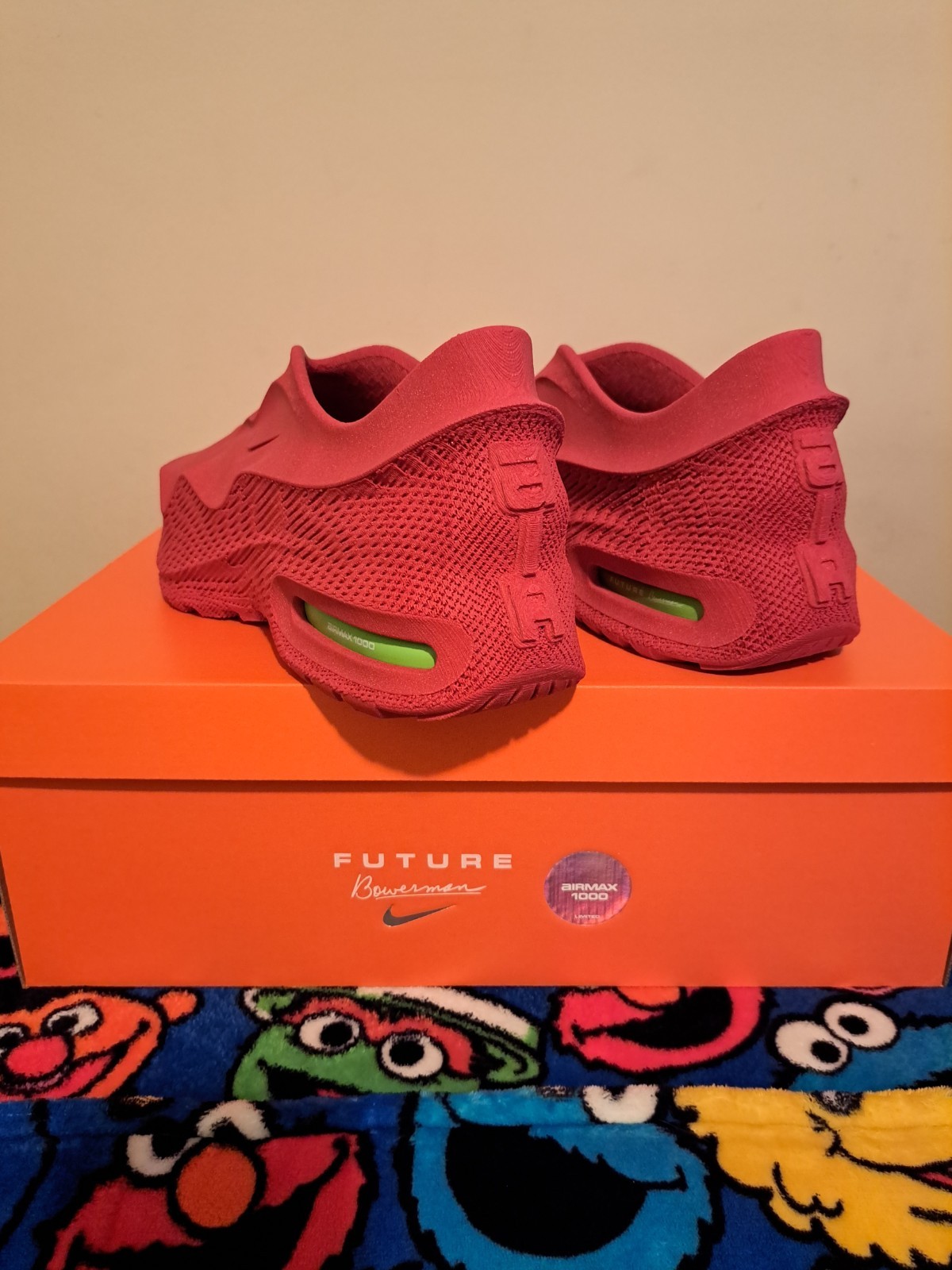 Zellerfeld Nike Air Max 1000 Red Atomic Green Men's Shoes Size 13 New In Box thumbnail 7