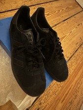 Adidas Gazelle Herrenschuh Neu Gr 42 2/3 Schwarz Wildleder