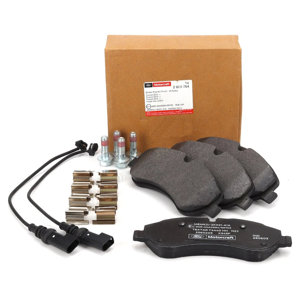 ORIGINAL Ford Motorcraft Bremsbeläge + Wako TOURNEO CUSTOM TRANSIT vorne 2600764