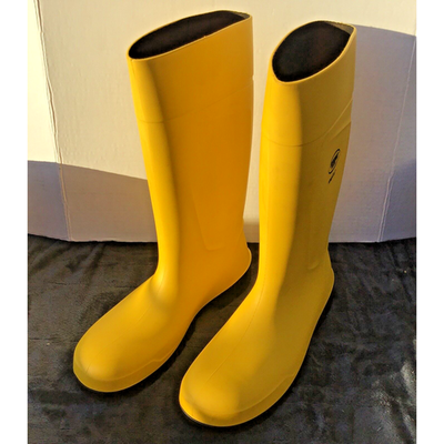 Bekina Steplite P2400 Yellow Steel Toe Safety Boots Mens 11 Unworn