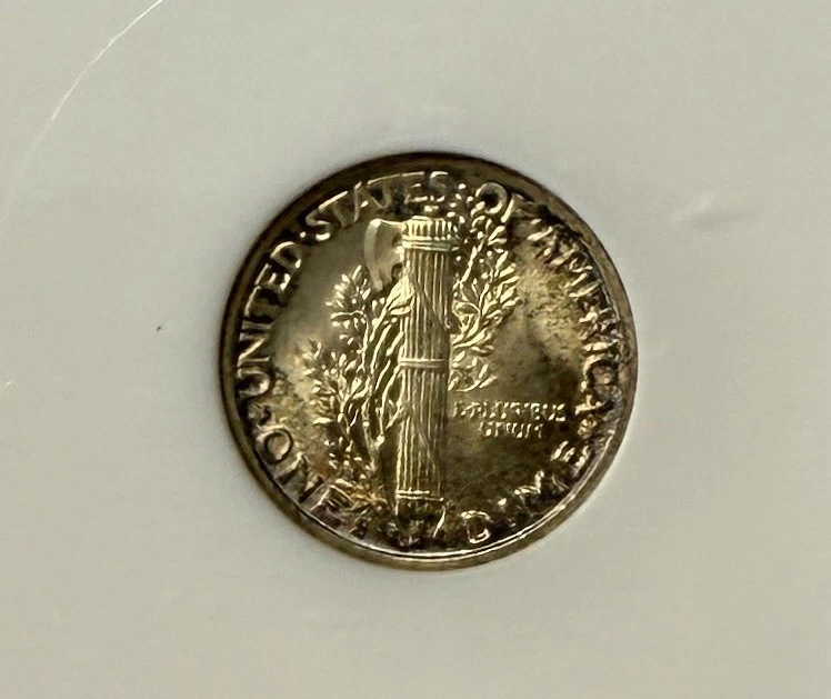 1942-S Mercury Dime NGC MS66 FATTY HOLDER - Image 3 of 3