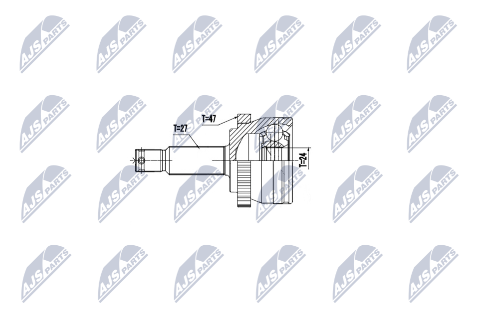 Fits NTY NPZ-KA-368 external joint - Image 4